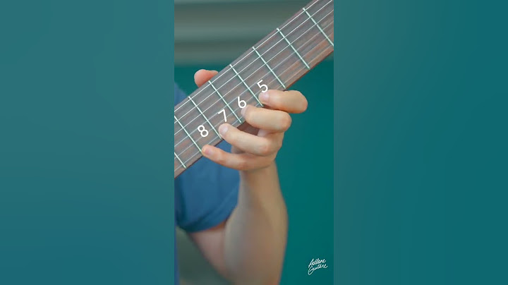 Cet exercice de guitare rend FOU