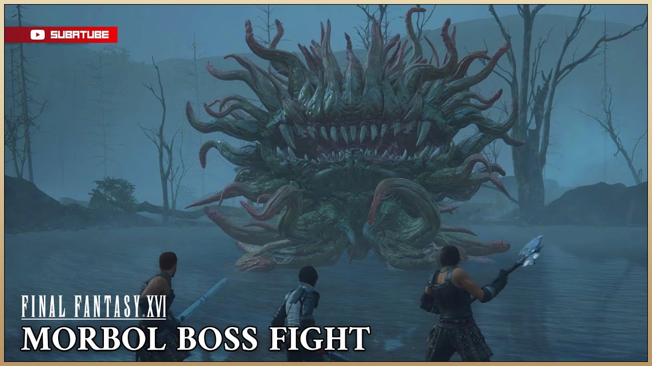 Final Fantasy XVI - MORBOL Boss Fight (PS5) - YouTube