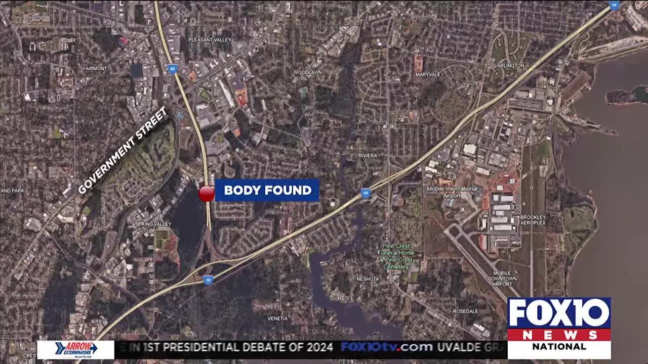 Mobile police identify man found dead along I-65 - YouTube