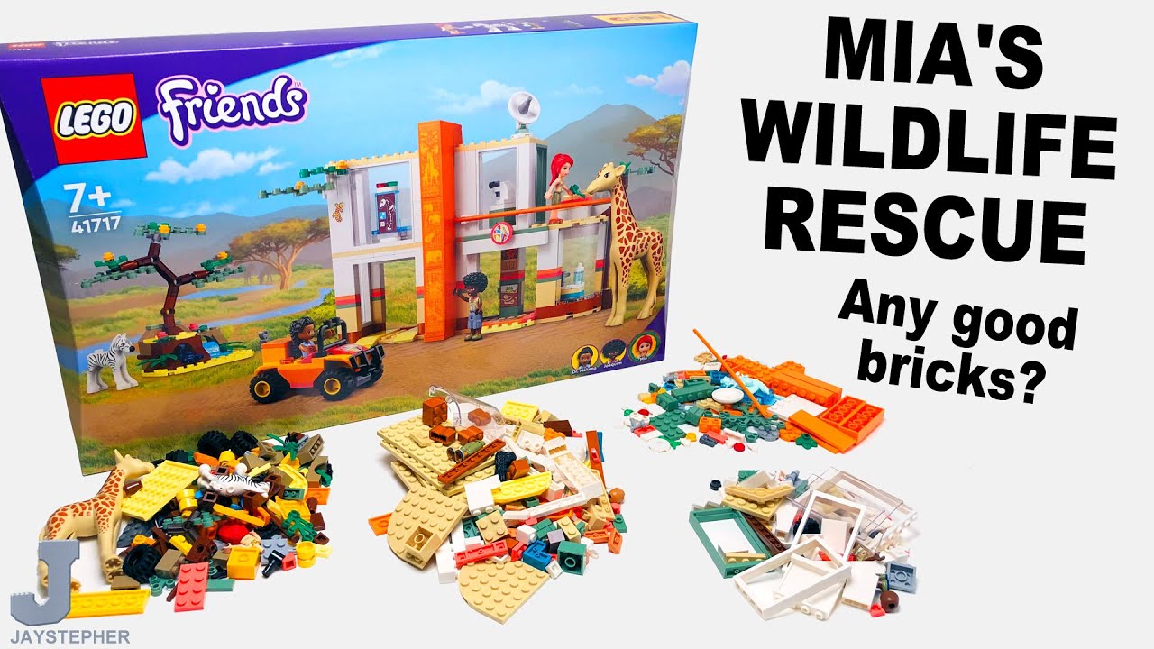 LEGO Friends 2022 Mia's Wildlife Rescue 41717 Unboxing & Brick Exploration  - YouTube