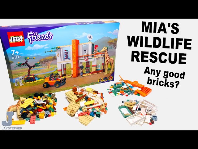 LEGO Friends 2022 Mia\'s Wildlife Rescue 41717 Unboxing & Brick Exploration  - YouTube