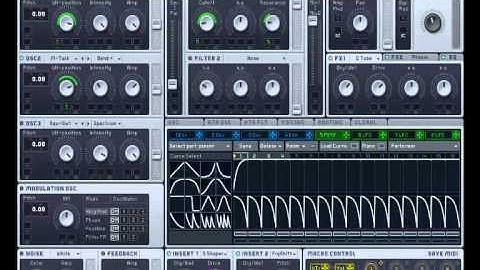 Skrillex talking bassline tutorial (Ni Massive)