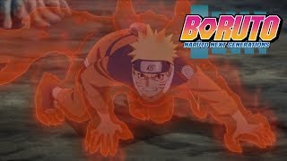 Boruto Presencia A Naruto Controlado Por El Kyubi