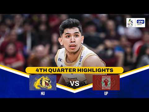 NU vs UP | 4TH QUARTER HIGHLIGHTS | UAAP SEASON 89 MEN'S BASKETBALL