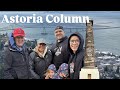 Climbing the Astoria Column: Epic Views &amp; Paper Airplane Adventures!