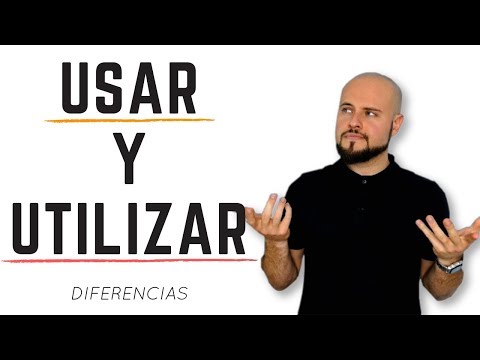 Vídeo: Diferença Entre Usar E Utilizar