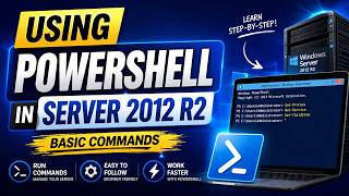 👉 PowerShell Basics in Windows Server 2012 R2 🔥 | Must-Know Commands for Beginners #powershell