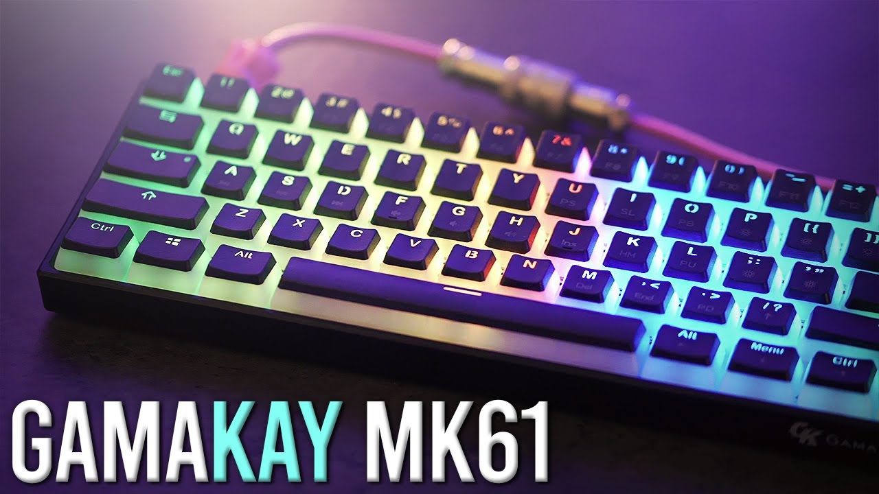 ♡mk♡  GamaKay MK61 Unboxing & Review | Hot Swap & Optical Browns