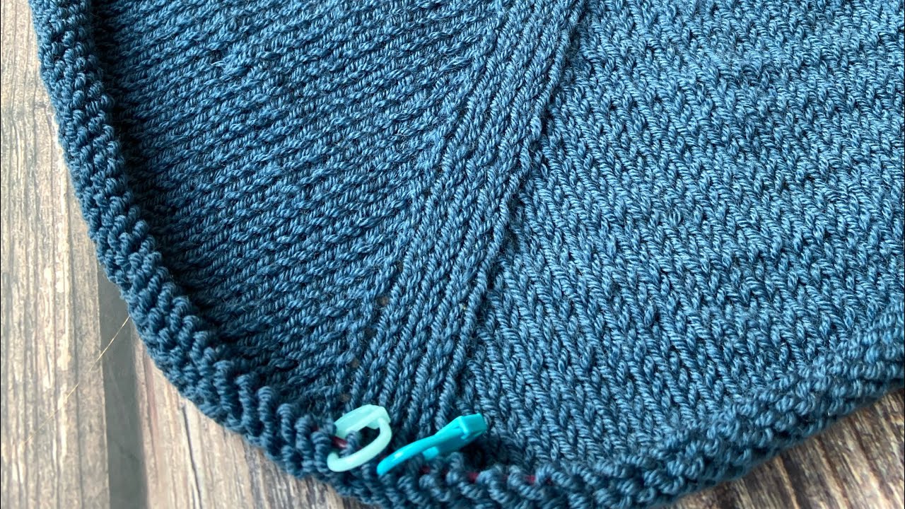 Raglan Von Unten Stricken Anleitung Kostenlos Schöne, einfache Raglanlinie stricken - YouTube