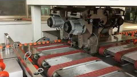 Glass Arrising Seaming Machine video