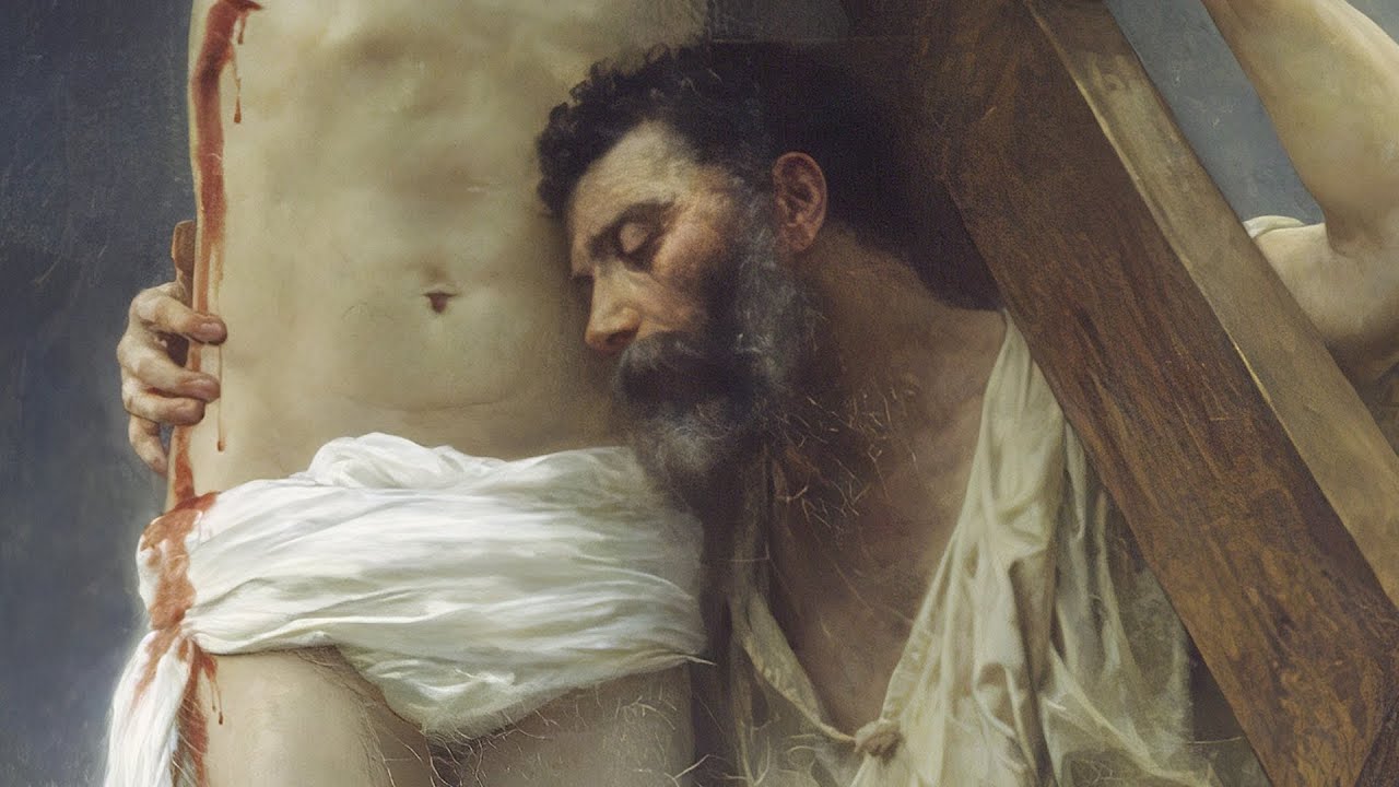 El misterioso hombre de esta pintura que sostuvo a Jesús