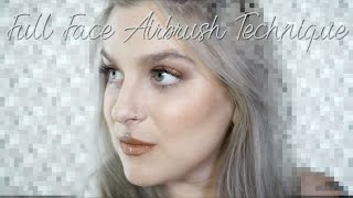 Full Face Airbrush Technique