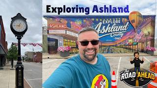 Ashland Ohio Downtown Mural & Courthouse