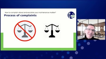 Lunch and Learn: How to complain about and escalate your maintenance matter?