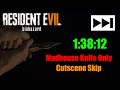 Former Resident Evil 7 Madhouse Knife Only Cutscene Skip World Record 1:38:12