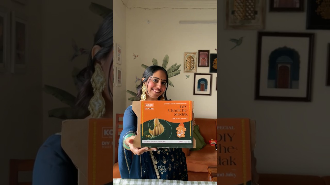 Make Delicious Homemade Modaks this Ganesh Chaturthi with DIY Kook by Pluckk Kits