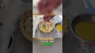 Proper Egg Wash for Perfect Golden Pie #shorts