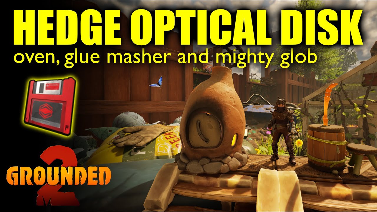 Grounded 2: How to find Hedge Optical Disk and unlock Oven and Glue Masher, Easy Solo Guide