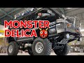 This Monster Mitsubishi Delica is the ultimate 4WD diesel van!!