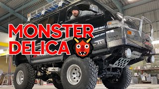 This Monster Delica is the ultimate 4WD diesel van!!
