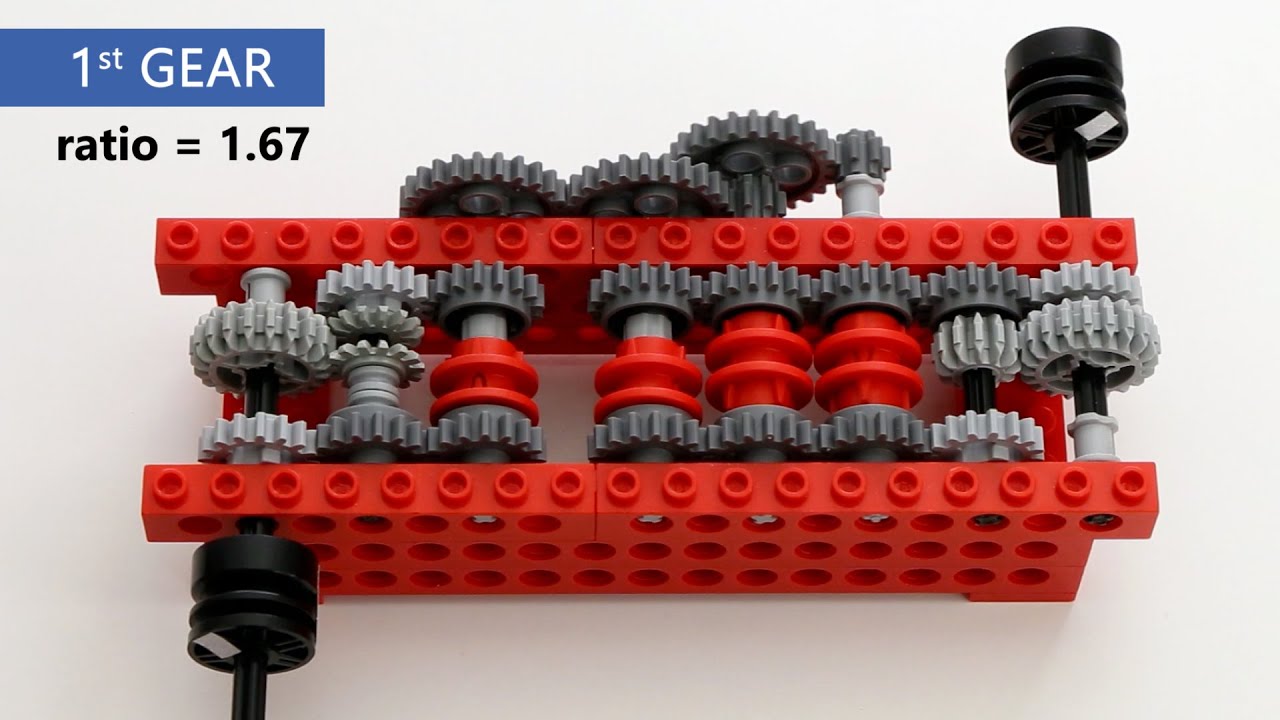 Build & Test Lego Gearboxes: 2, 4, 6, 8, 12-speed