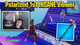 Pxlarized VS INSANE Viewer in 1v1 Buildfights