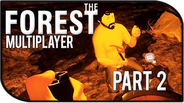 The Forest Multiplayer Gameplay Part 2 – Secret Cave & Cassette 5!?! (0.09)