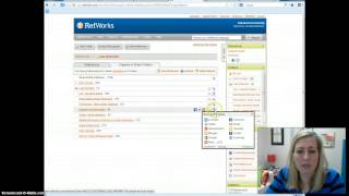 Sharing RefWorks Folders