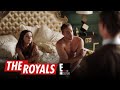 The Royals | Eleanor and Jasper's Cute Moment Interrupted By King Robert | E!