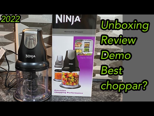 Ninja Food Chopper Express Chop 200W 16 Oz Bowl Food Processor