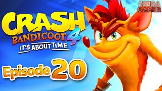 Crash Bandicoot 4: It's About Time Gameplay Walkthrough Part 20 -  N. Verted! Cortex Island! 100%!