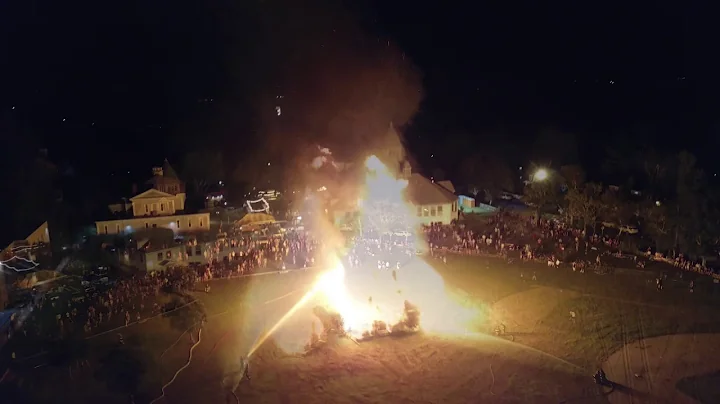 2018 Marion Town Party Bonfire