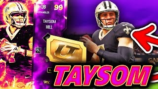 TAYSOM HILL DISPLAYS HIS VERSATILITY TO THE D  Madden 24 Ultimate Team 'Golden Ticket'