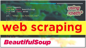 Python Web Scraping | BeautifulSoup with XPATH