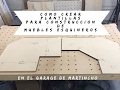 Construyendo unas Plantillas para construccion de muebles esquineros