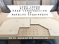 Construyendo unas Plantillas para construccion de muebles esquineros