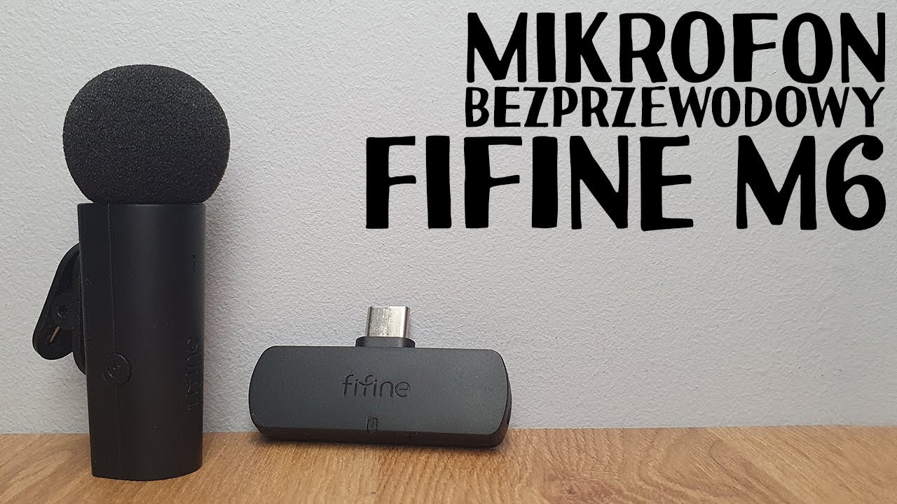 Mikrofon bezprzewodowy Fifine M6 - YouTube