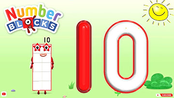 Numberblocks World App | Meet Numberblocks Ten | Number Tracing 10 | Fun Educational Game