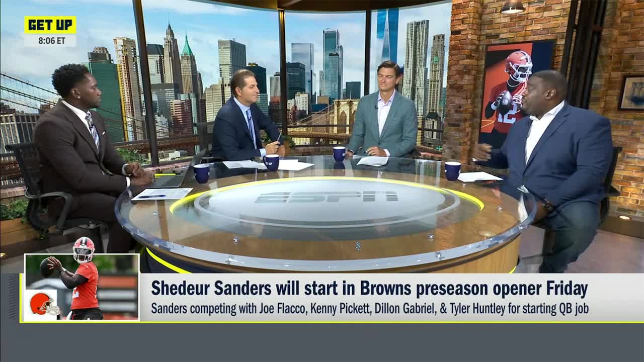 Shedeur Sanders' start NOT IDEAL? 👀 'PLAY THE HAND YOU'RE DEALT!' 😤 - Harry Douglas | Get Up Shedeur Sanders' start NOT IDEAL? 👀 'PLAY THE HAND YOU'RE DEALT!' 😤 - Harry Douglas | Get Up