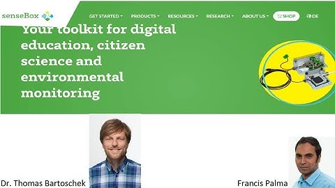 SenseBox, Citizen Science, & Digital Education by Thomas Bartoschek