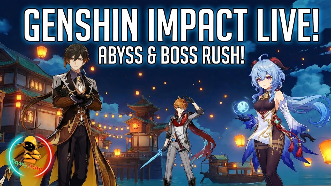 Genshin Impact Live 🔴 Abyss & Boss Fight ⚔ - YouTube