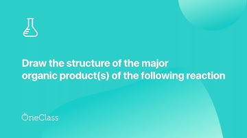 draw a structural formula for the intermediate in the following reaction: