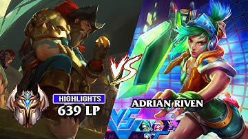 [NA] 13.18 - CHALLENGER RANK 1 GANGPLANK 