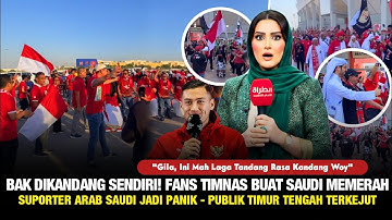 🔴KOTA JEDDAH MEMERAH! Fans Arab Panik, Ribuan Suporter Timnas Indonesia Mulai Berdatangan ke stadion