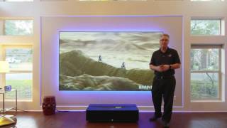 Zero Edge Short Throw Projection Screen (Sony 4k Projector Ultra Short Throw VPL GTZ1) screenshot 4