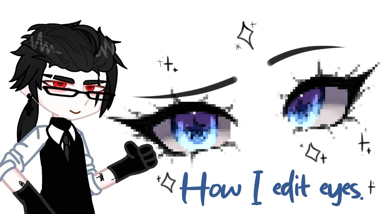How I edit eyes. - YouTube