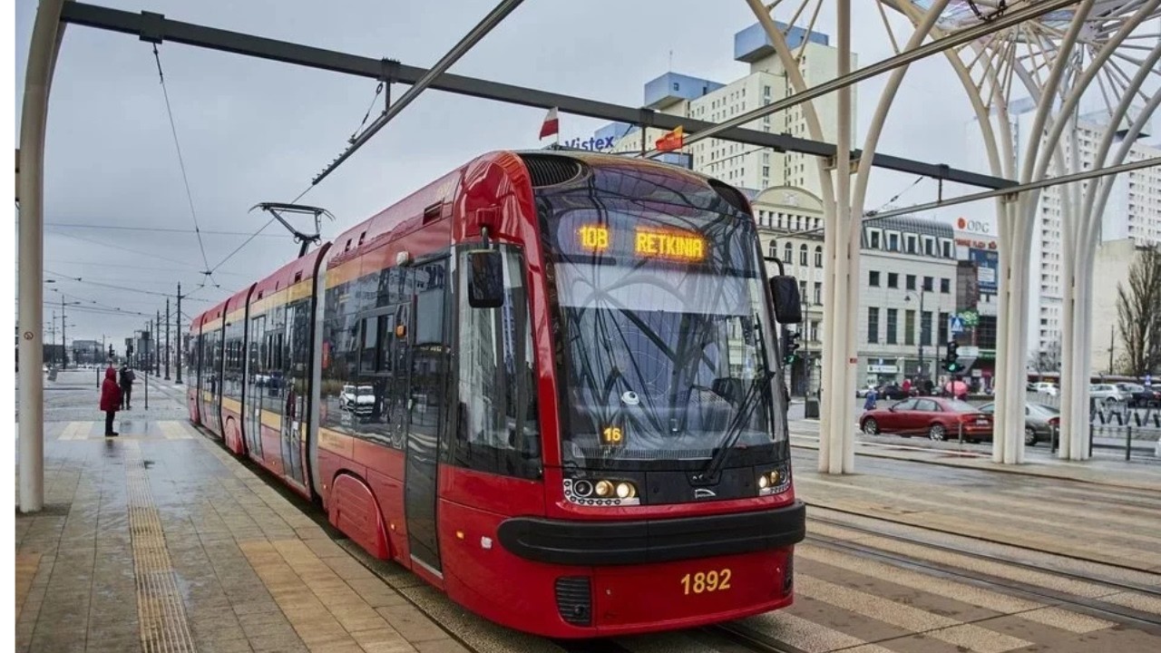 Tramwaje Łódź/ Trams in Lodz Linia 10A Retknia - Widzew Augustów.
