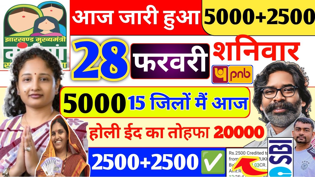 28 फरवरी नया बजट जारी ~ आज से 2500+20000 | maiya yojana ka paisa kab milega || maiya yojana 18 kist✅