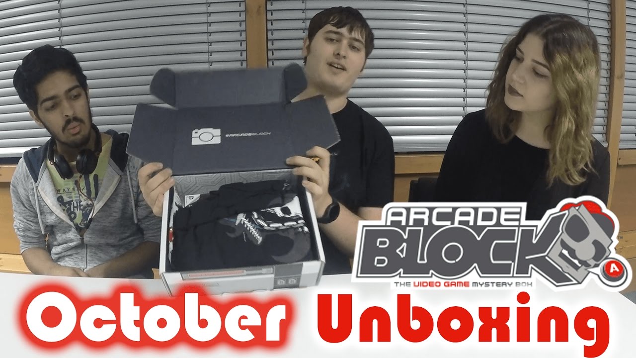 Arcade Block Unboxing - October 2016 - YouTube
