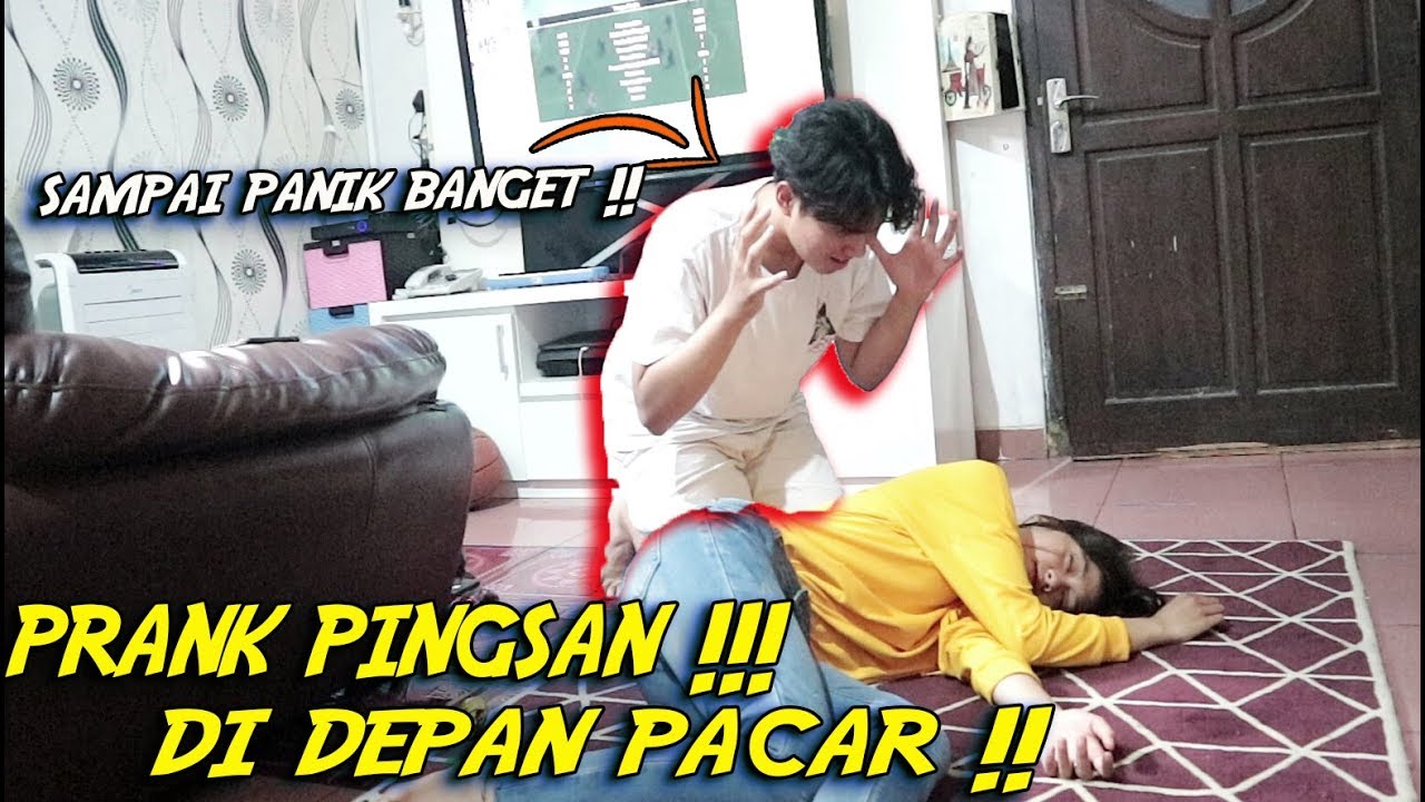 PRANK PINGSAN KE PACAR !!! SAMPAI DIA PANIK BANGET *AUTO PANIK*